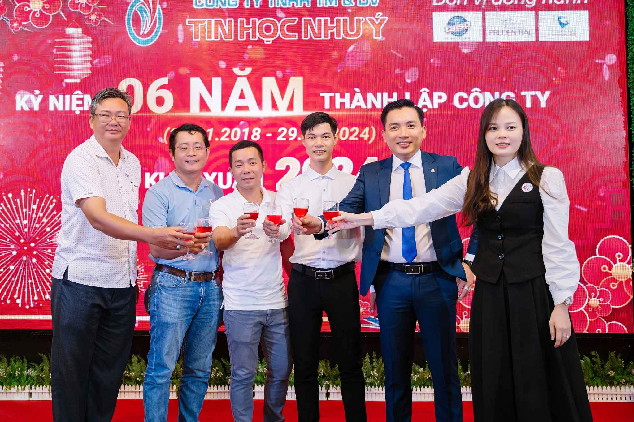 Lễ kỷ niệm 6 năm ngày thành lập Công ty TNHH TM&DV Tin Học Như Ý (29/01/2018 – 29/01/2024)