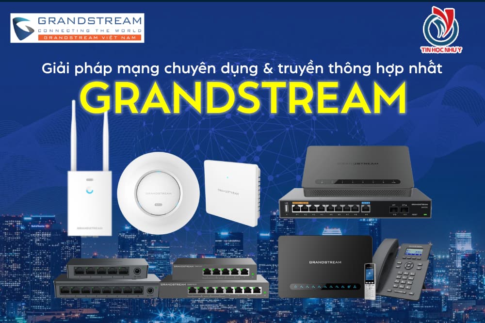 Giải pháp WiFi Grandstream dành cho doanh nghiệp vừa và nhỏ