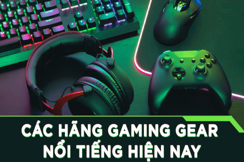 Tổng hợp các hãng Gaming Gear nổi tiếng được mọi game thủ tin dùng